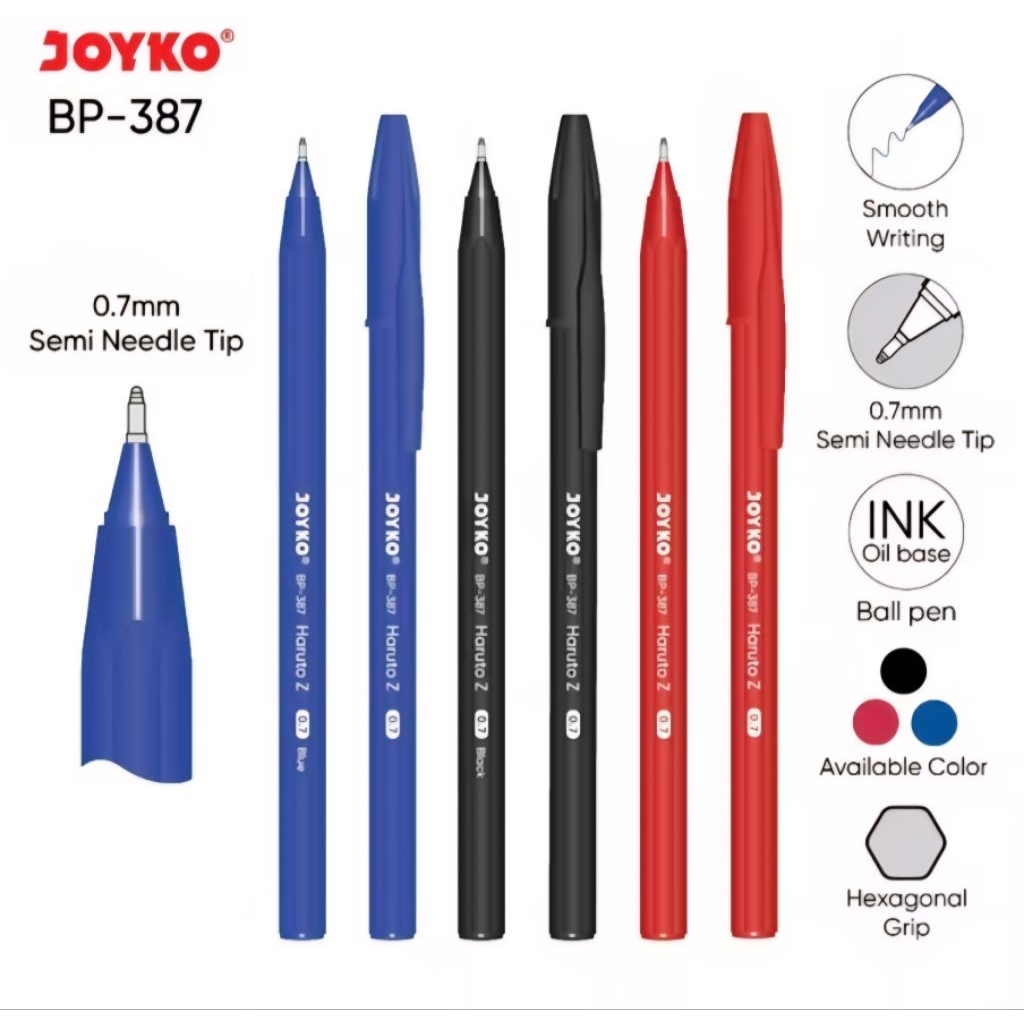 

Ball pen Pulpen Pena Joyko BP-387 Haruto Z 1 PCS
