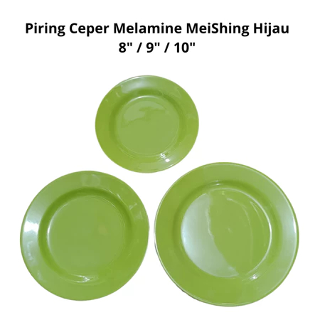 PIRING BULAT CEPER MELAMIN / PIRING MAKAN BULAN MELAMIN / PIRING CEPER MELAMIN / PIRING BULAT PIPIH