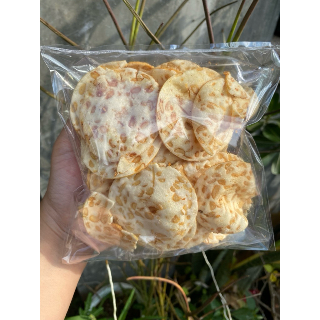 

KRIPIK TEMPE 250GR / KRIPIK TEMPE SAGU / KRIPIK TEMPE ASIN GURIH