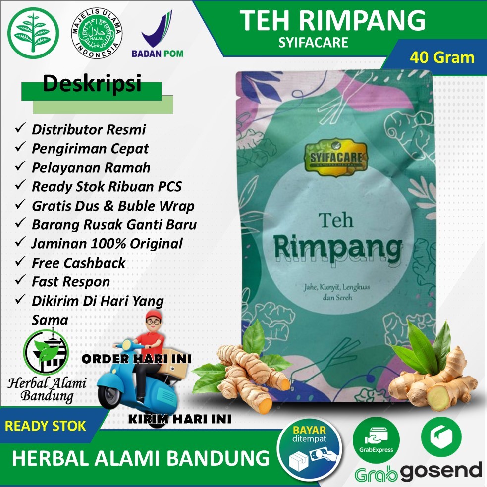 

Teh Rimpang Syifacare | Minuman Instan Rempah | Teh Diet Detox | Pelangsing Herbal | Imunitas | BPOM & HALAL MUI