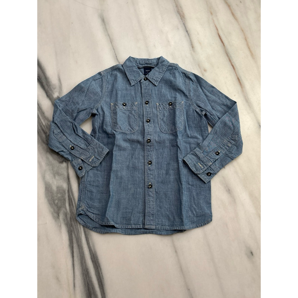 Gap kids size S , kemeja second, kondisi 99% bagus, ori Gap kids