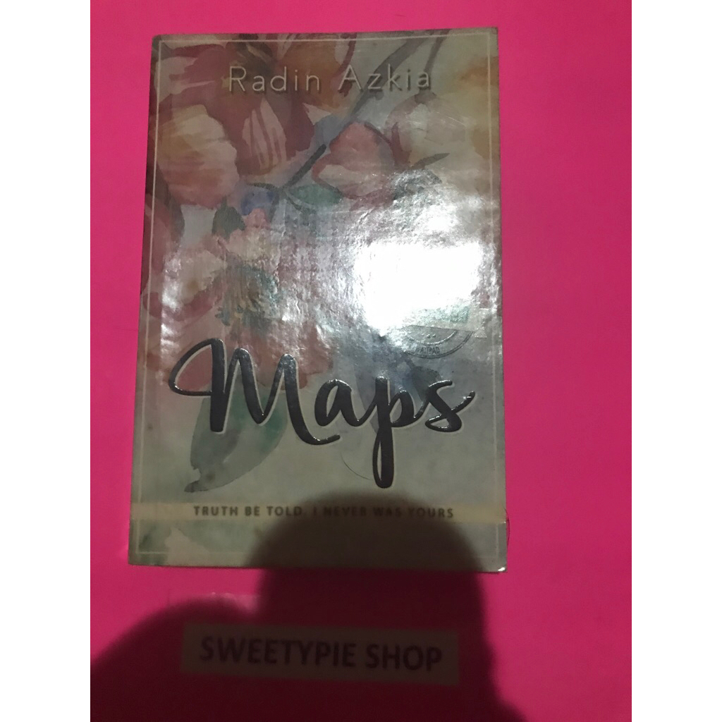 [Original] Novel Wattpad : Maps - Radin Azkia (Preloved/Bekas)