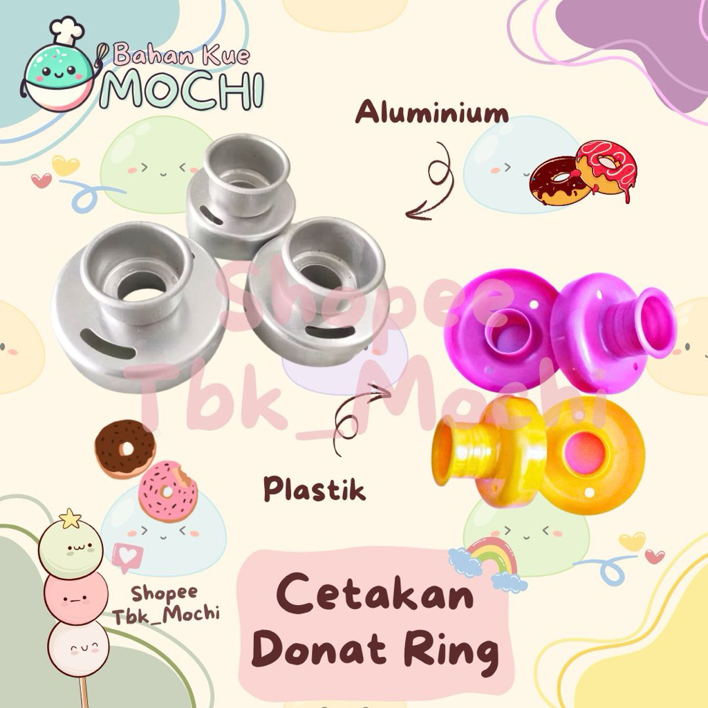 Cetakan Donat / Cetakan Bulat Donat / Cetakan Donat Ring / Ring Donat