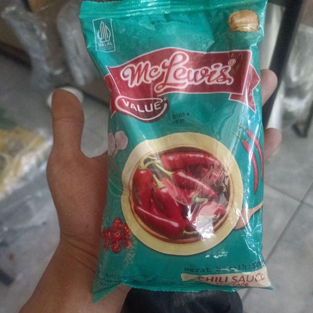 

saus cabe mc lewis 500gr