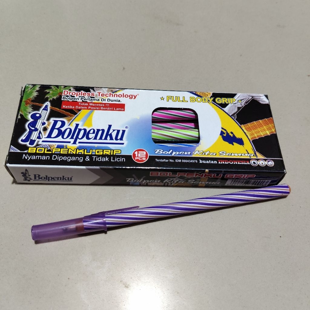 

Pulpen Bolpenku 1 pak isi 12 pcs