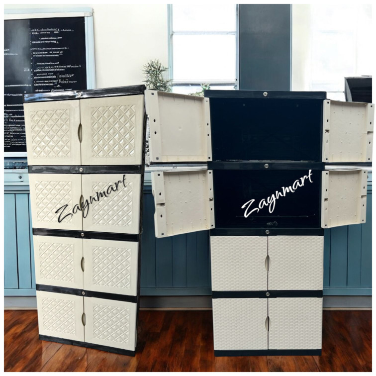 lemari plastik AQUOSE JUMBO 70x50x170cm VIA CARGO KHUSUS LUAR KOTA