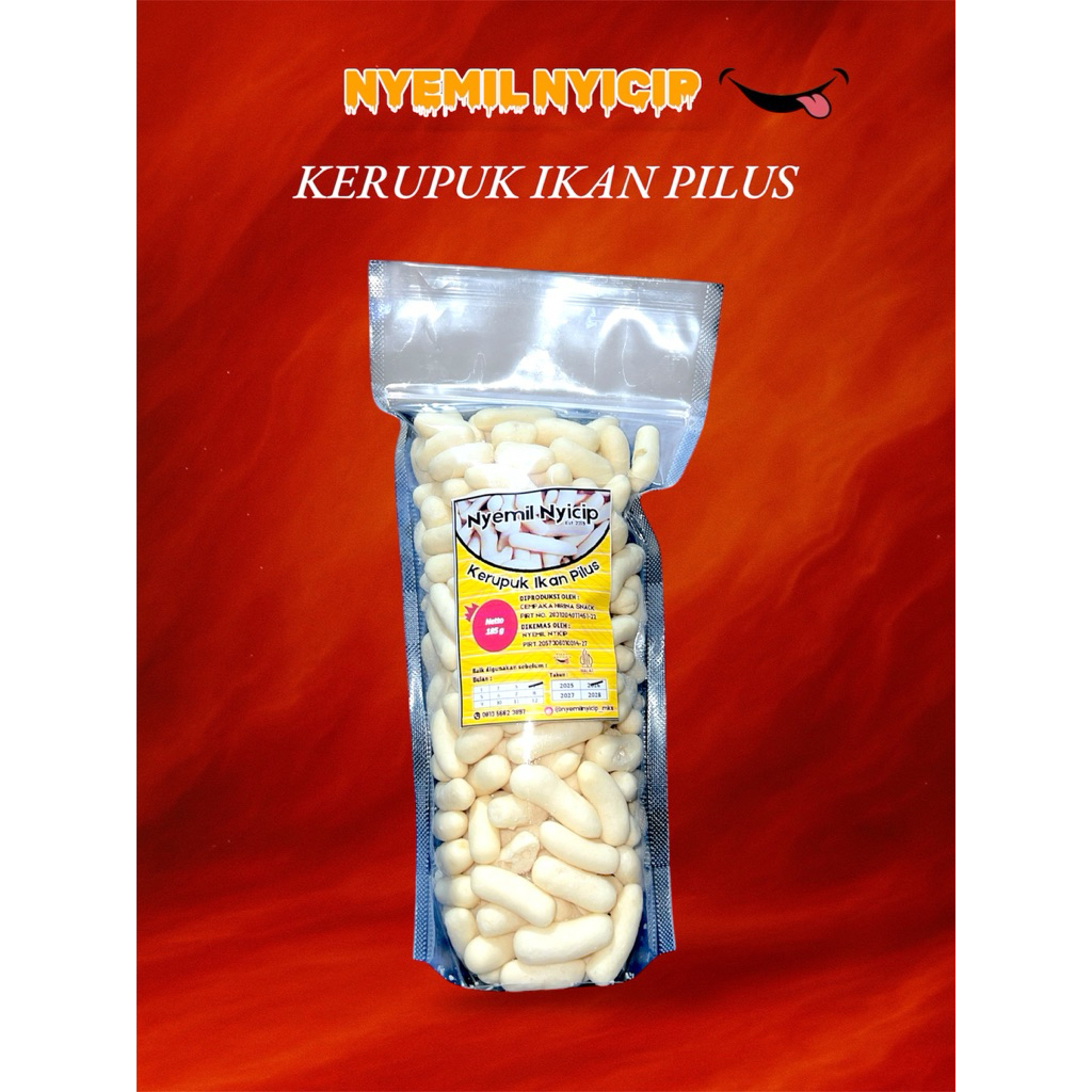 

Kerupuk ikan pilus