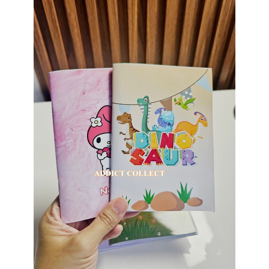 

Buku Kecil | Karakter Buku Kuromi My Melody |Buku Motif Kartun Note Book |Buku Saku By Kirei Project