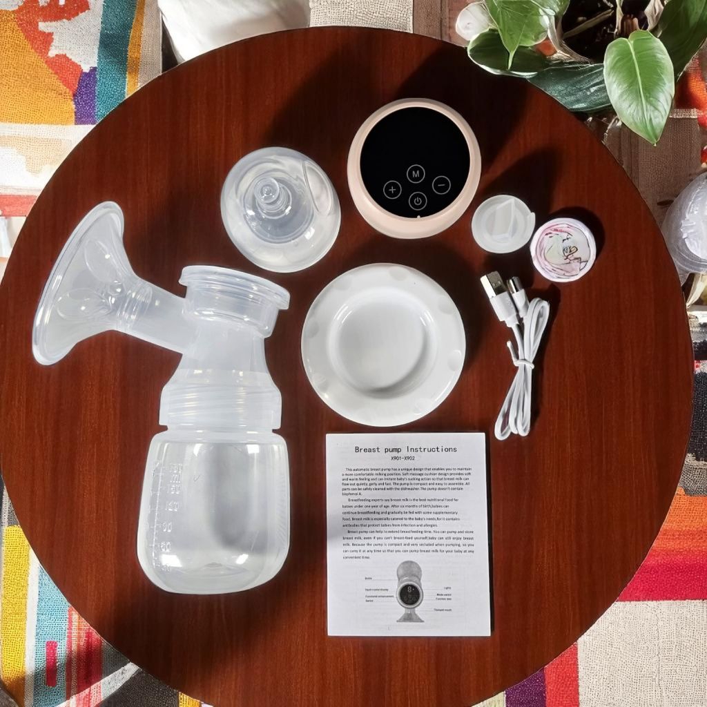 MOMIIN Pompa ASI Elektrik Tanpa Kabel Otomatis Portable Pompa asi / Breast Pump / Pumping Asi