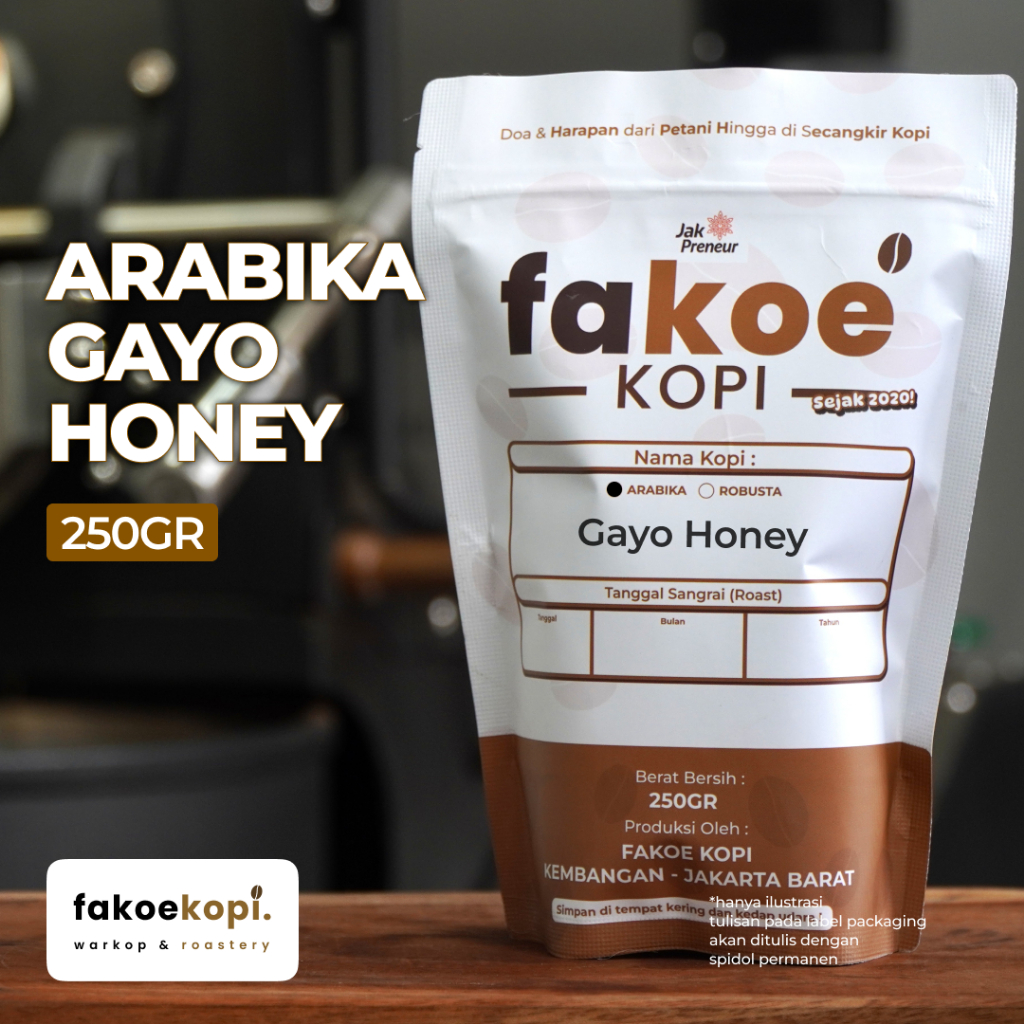 

Kopi Arabika Gayo Honey Arabica Single Origin