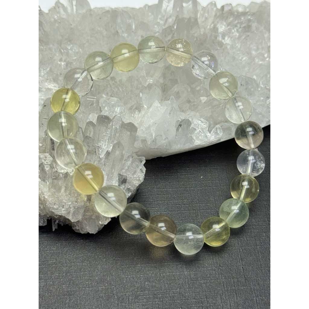 gelang crystal fluorite 9.2mm with certificate