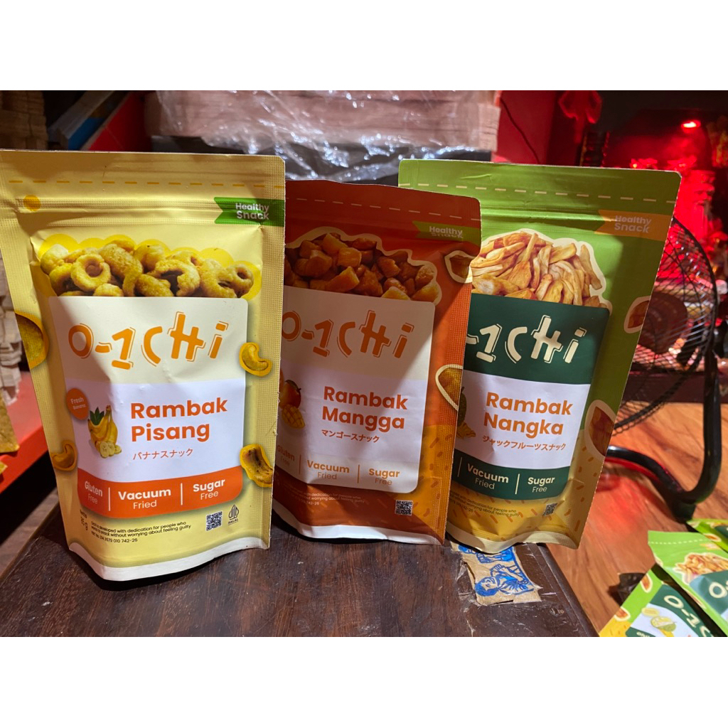 

Rambak Pisang , Nangka & Mangga Cemilan Sehat