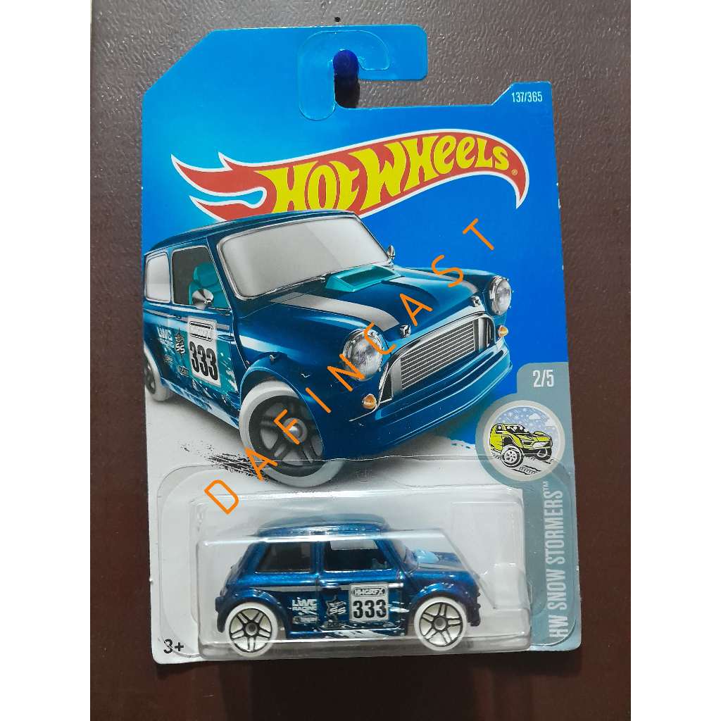 hot wheels / Hot Wheels Morris Mini Biru