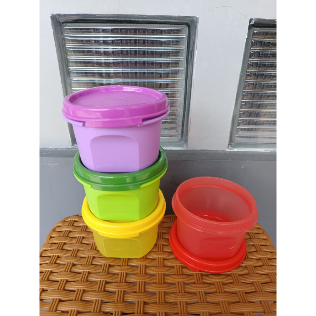 Mm round 200ml tupperware - wadah kecil