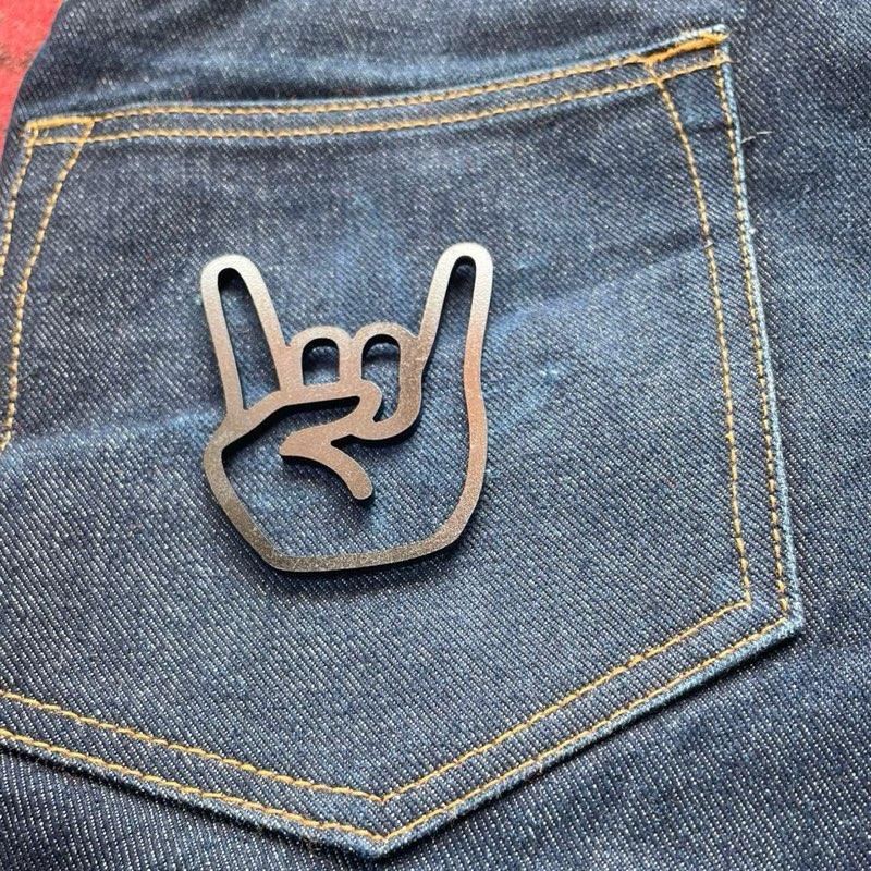 Aksesoris Celana Raw Denim Back Pocket Fading | Alat Buat Fading Saku Kantong Celana Raw Denim - JAR