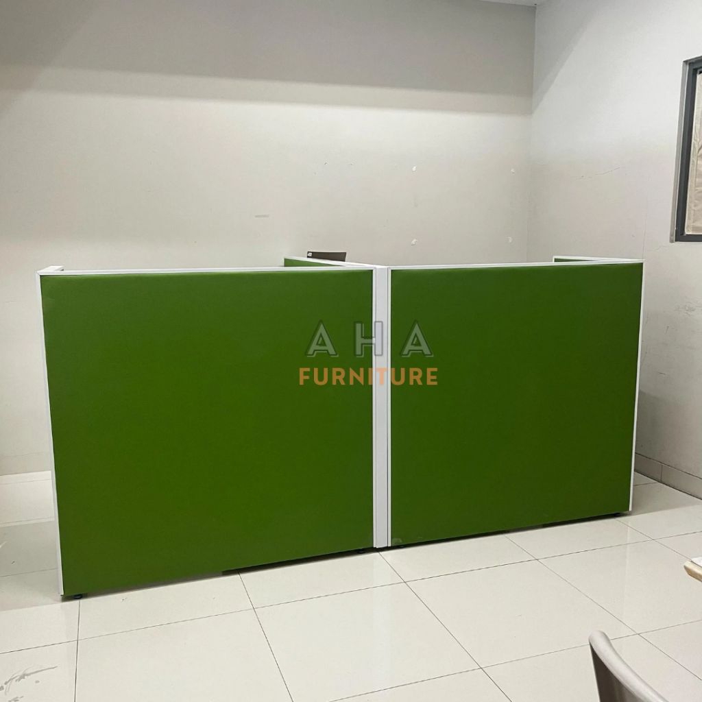Partisi Pembatas Meja Sekat Meja uk.90-120x120 cm