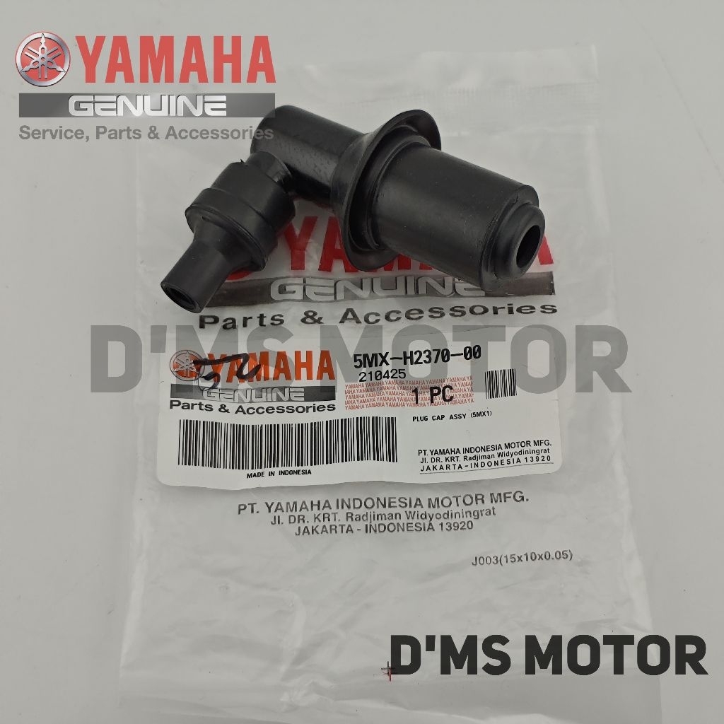 KEPALA BUSI 5MX MIO SMILE SPORTY SOUL FINO NOUVO Z LELE ORI YGP ORIGINAL YAMAHA KOP CAP CANGKLONG PL