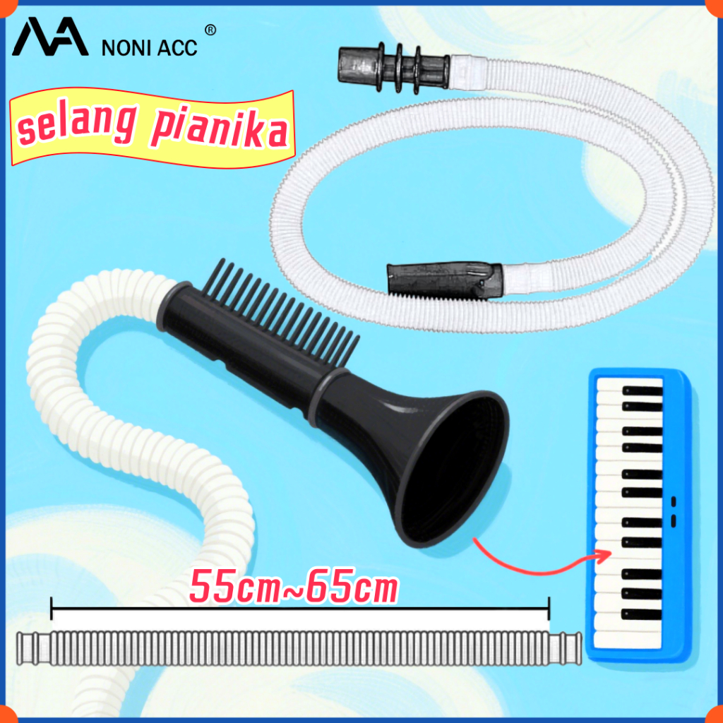 【Universal 】Selang pianika tiup (Panjang teleskopik 55~65cm)  Pianika/Piano Anak/Pianika anak sd