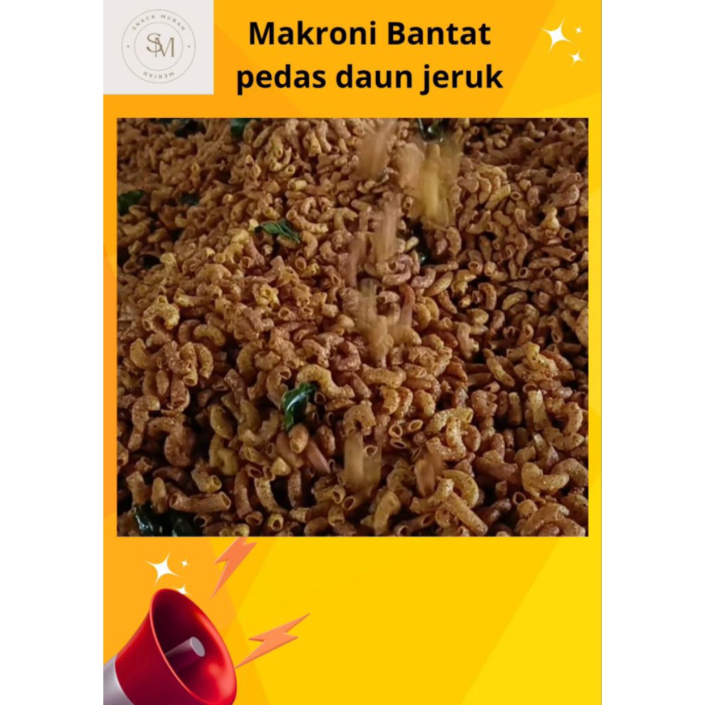 

Makroni bantat pedas daun jeruk nagihhh!!