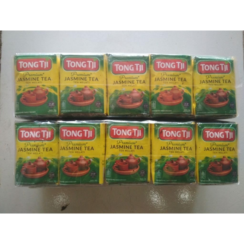 

Teh Tong Tji Premium Jasmine Tea 40g (1 Slop Isi 10 Bungkus)