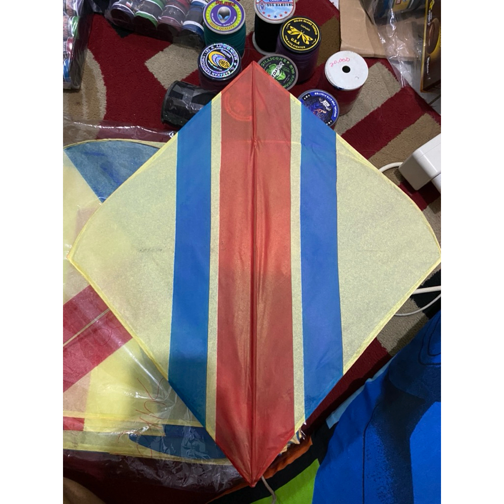 Layangan Seot Super - Layangan Seot Arku Berotot/Bertenaga - Layangan Seot Super Ukuran 53 Arku Rapi