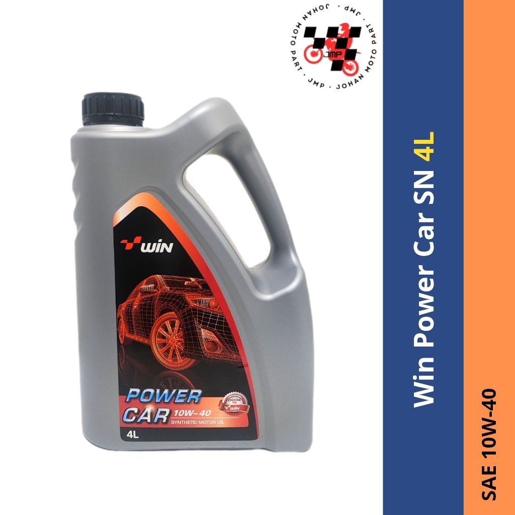 Oli Win Formula Car 10W-40 SN 4L | Oli Mesin Mobil Bensin Synthetic API SN