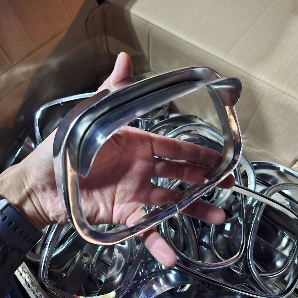 Ring lampu ring headlamp vespa super sprint bajaj model topi