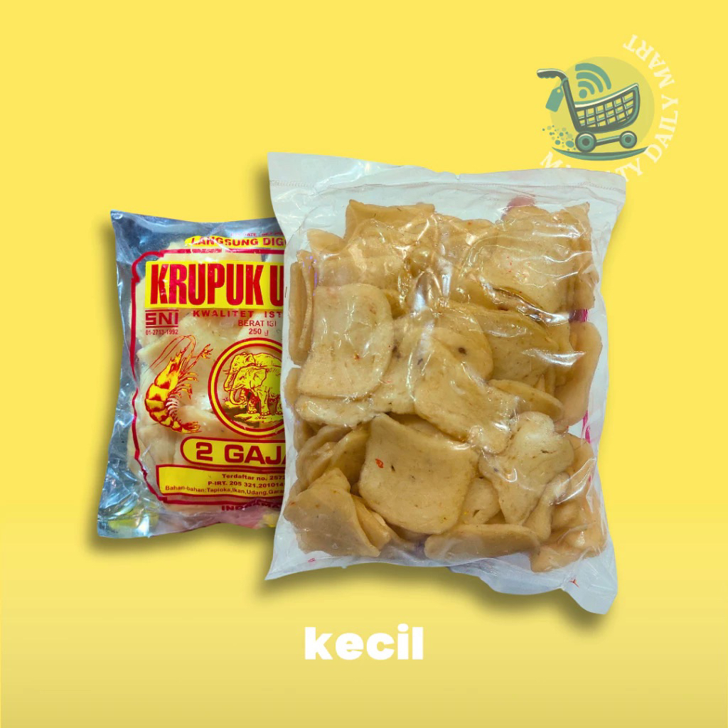 

kerupuk udang 2 gajah premium
