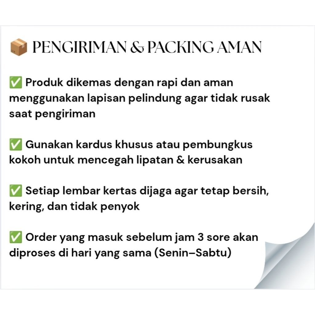 

Ay00! Kertas Concorde A4 220 GSM Isi 50 Lembar - Kertas Undangan Sertifikat Elegan