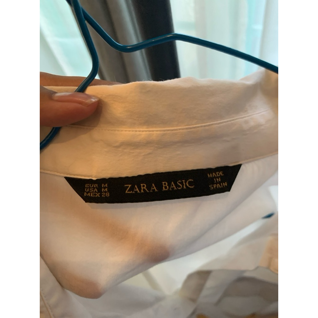 kemeja putih zara