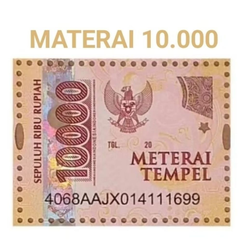 

Materai 10000 Materai tempel 10000
