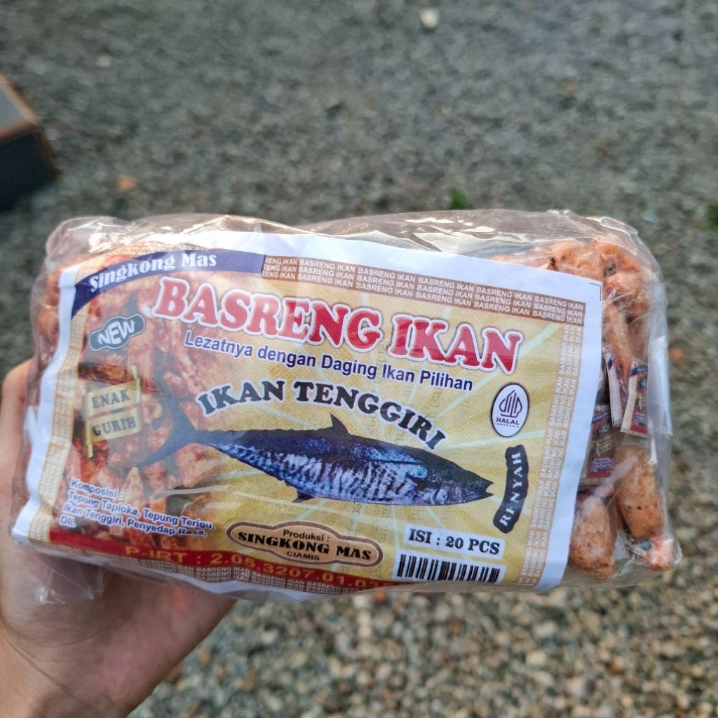 

Basreng Ikan Bastik Pedas Bumbu Daun Jeruk Ecer 500 Isi 20 Pcs