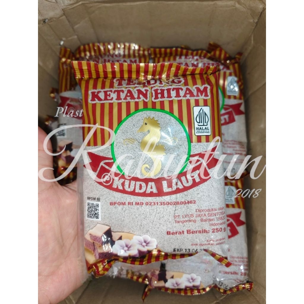 

TEPUNG KETAN HITAM CAP KUDA LAUT 250 GRAM BERKUALITAS