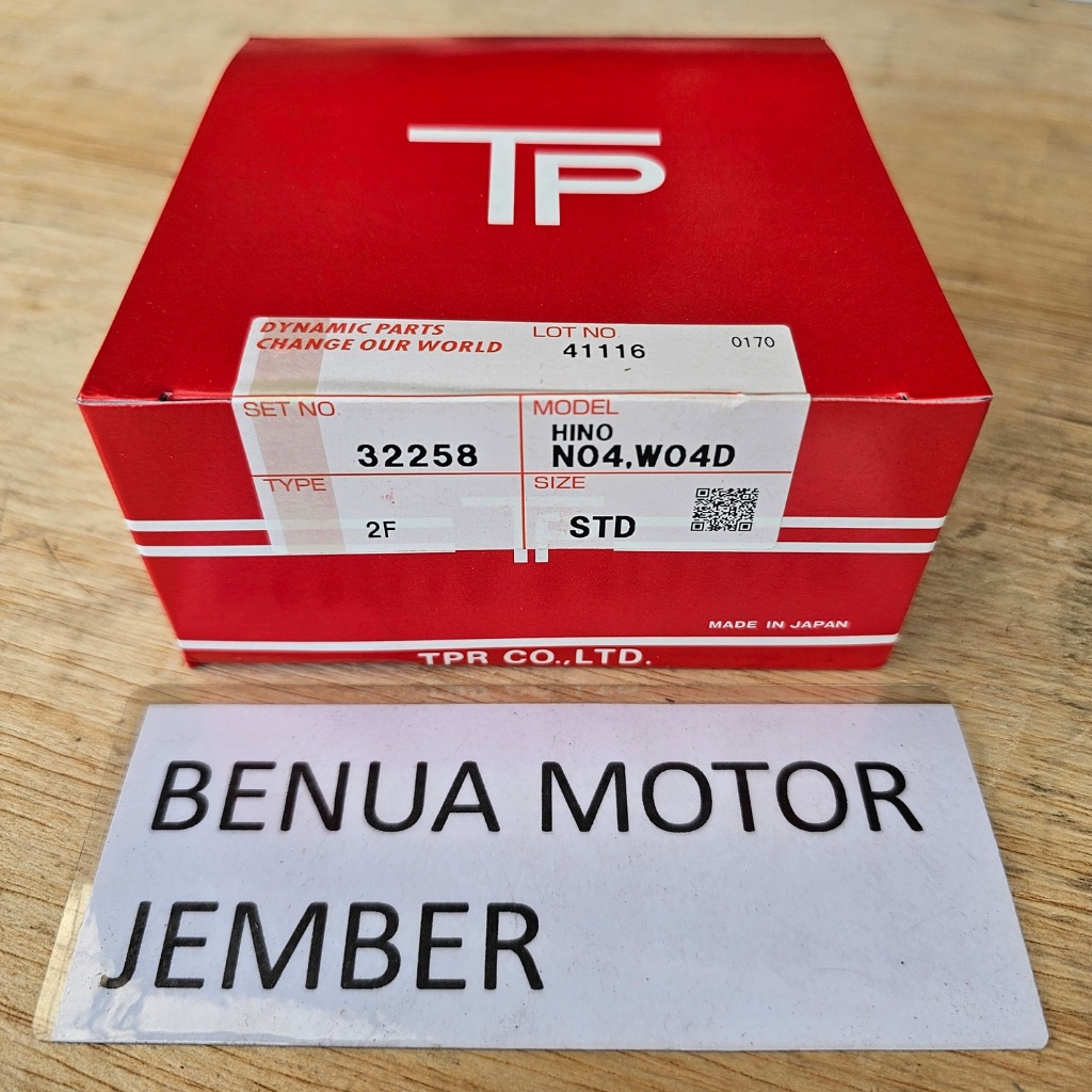 Ring Per Piston Seker Seher STD Saurus Dutro 125 TP Jepang