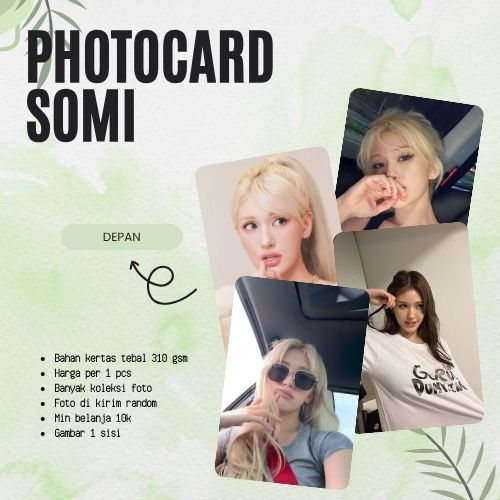 [1PCS] PHOTOCARD SOMI | PHOTOCARD KPOP | PHOTOCARD DRAKOR | PHOTOCARD DRACIN