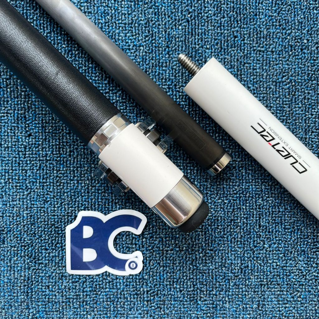 cuetec svb white laser + extension cuetec pesanan