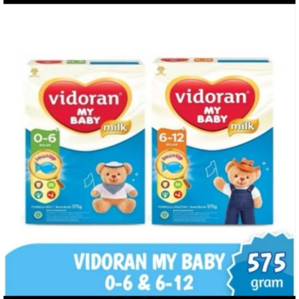 Vidoran 0-6/6-12 Bulan 575gram