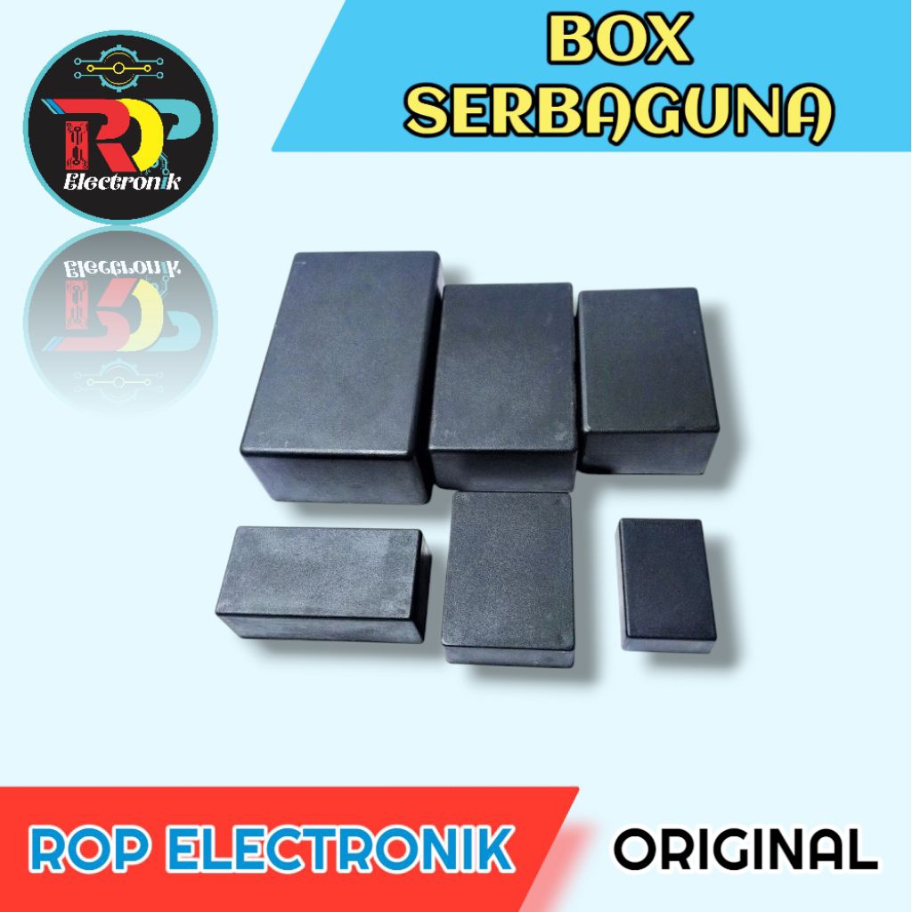 Box plastik hitam multifungsi Box tebal