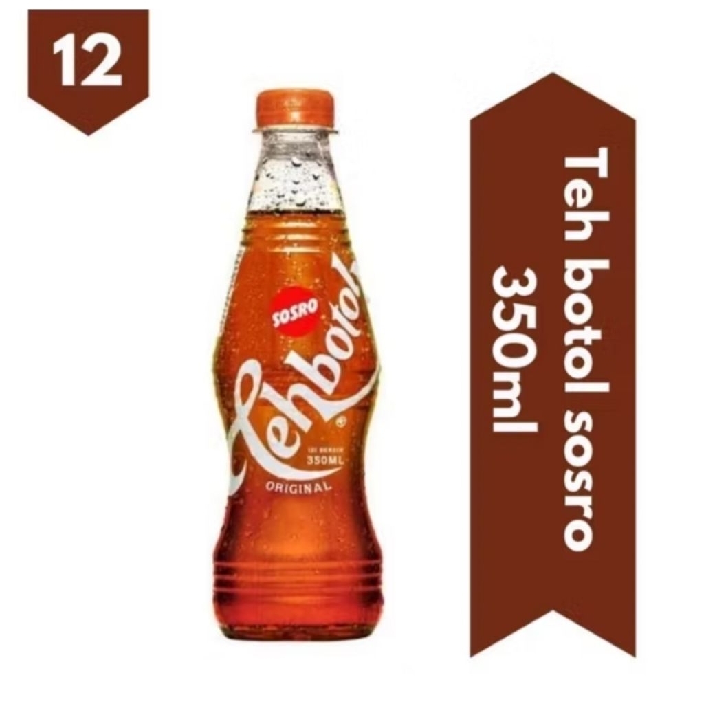 

TEH BOTOL SOSRO 350ML DUS (ISI 12 PCS)