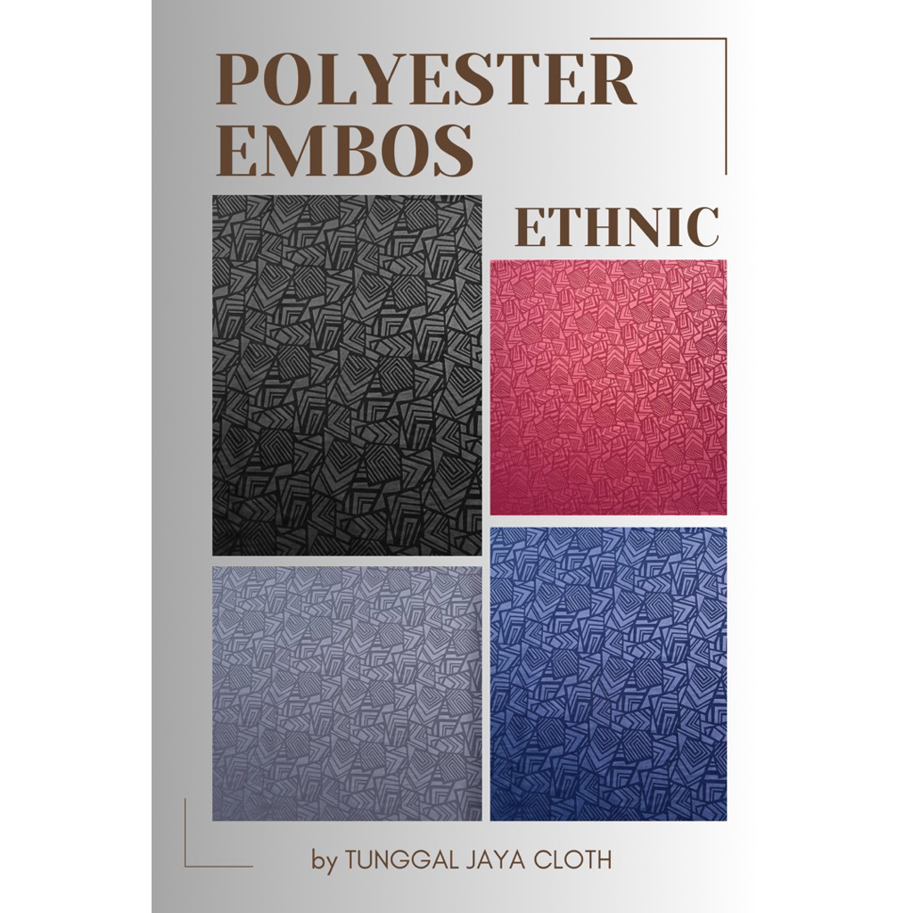 KAIN EMBOS POLYESTER || KAIN EMBOS ETHNIC || KAIN EMBOS