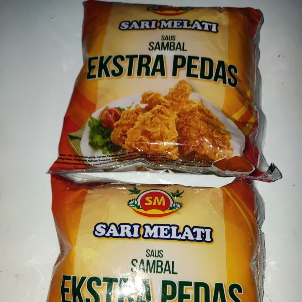 

Saos Sambal bantal Extra Pedas Sari Melati