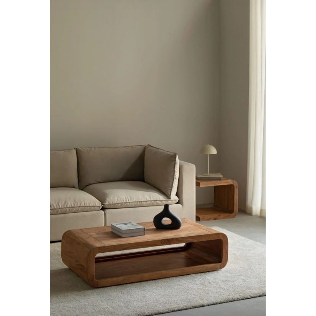 MEJA TAMU MINIMALIS MODERN COFFE TABLE LESEHAN