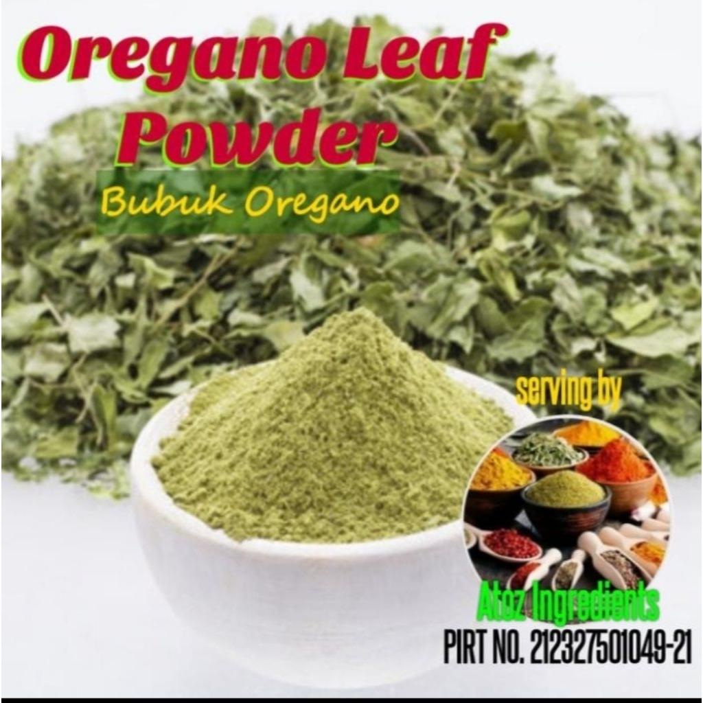 

Oregano Leaf Powder 1kg / Daun Oregano Bubuk 1kg
