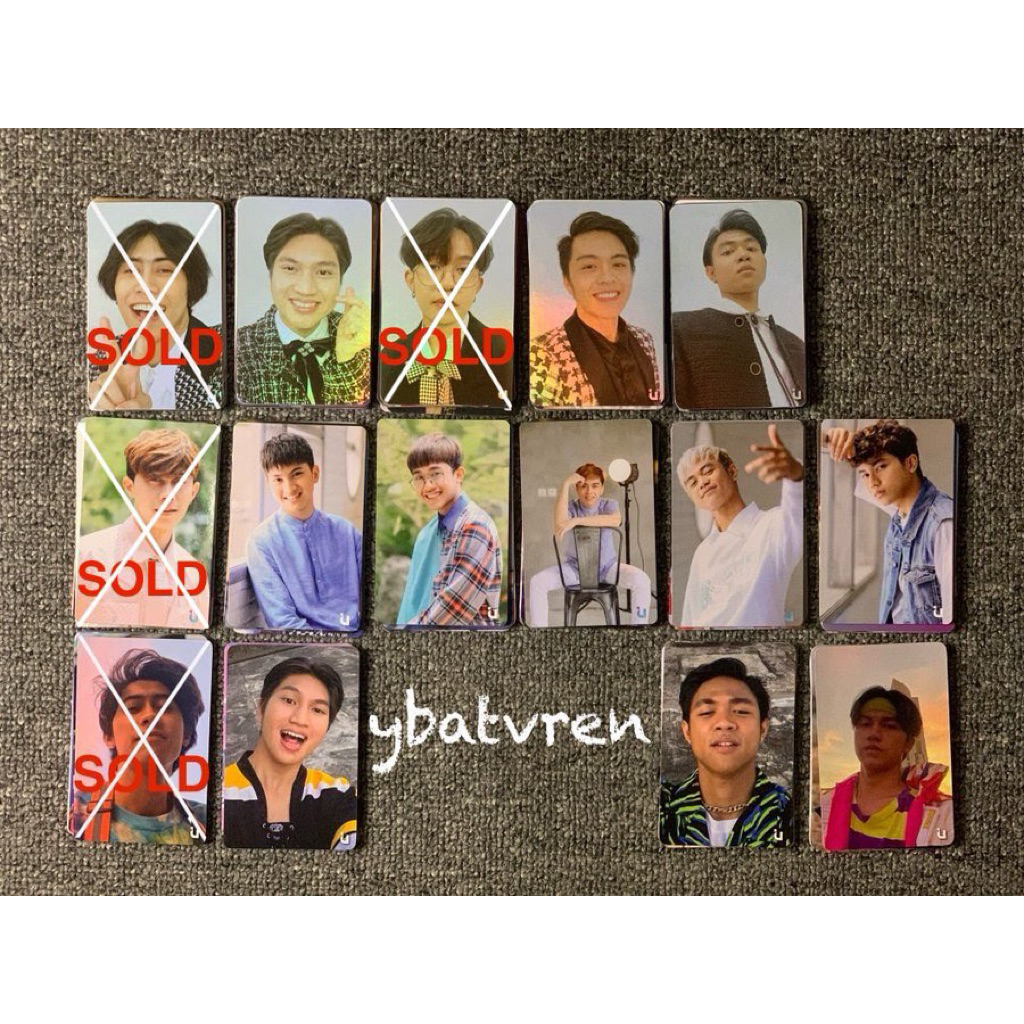 WTS {BUNDLE} UN1TY PHOTOCARDS SHANDY FENLY FAJRI ZWEITSON FIKI ex GILANG