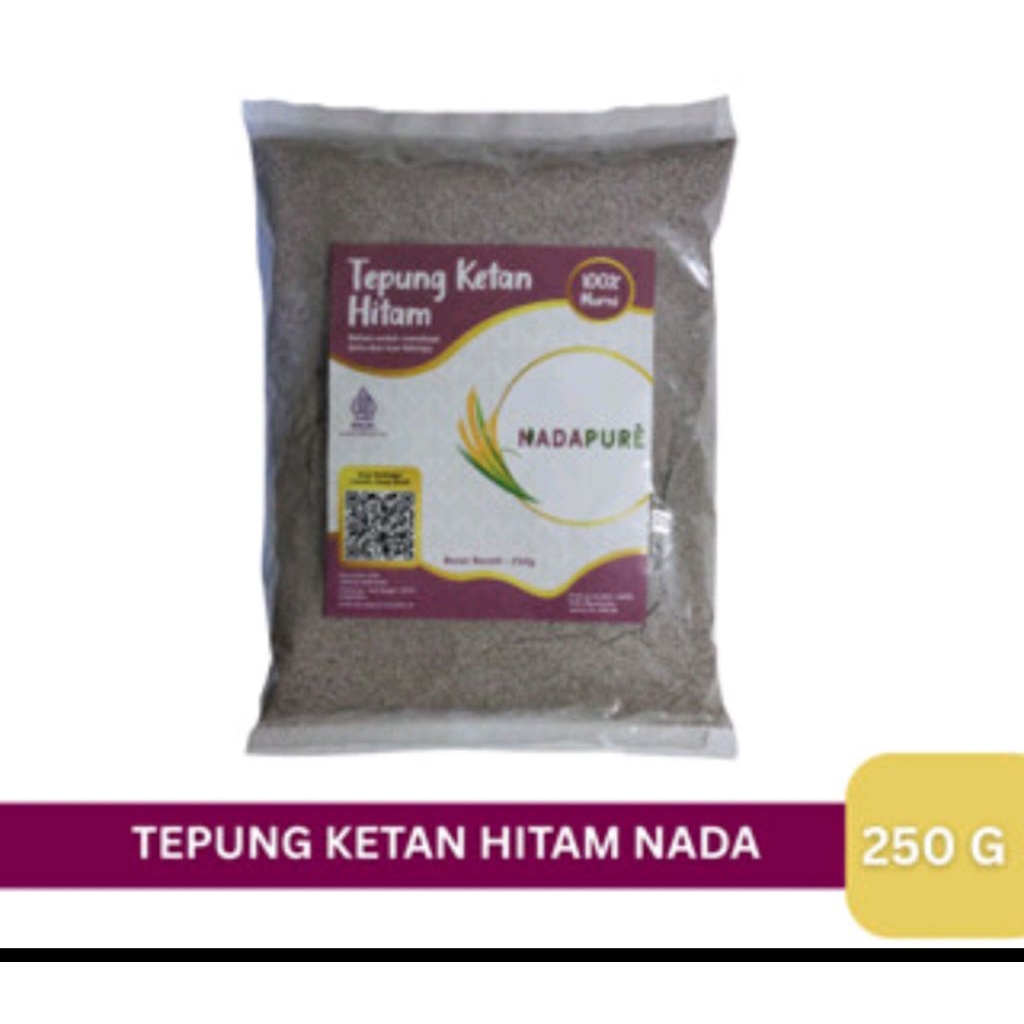 

Nada tepung ketan hitam 250gr