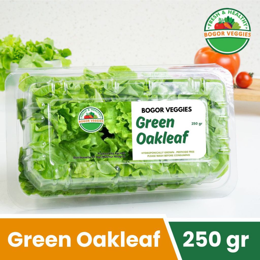 

Green Oakleaf 250gr Bogor Veggies