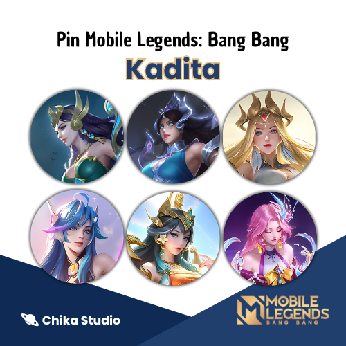 Pin Button Peniti Merchandise Mobile Legends: Bang Bang - Kadita