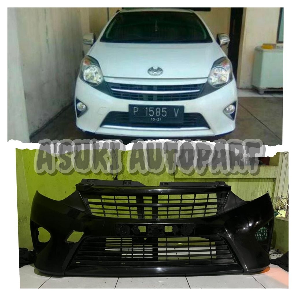 Bumper depan Toyoya Agya TRD Sportivo 2015
