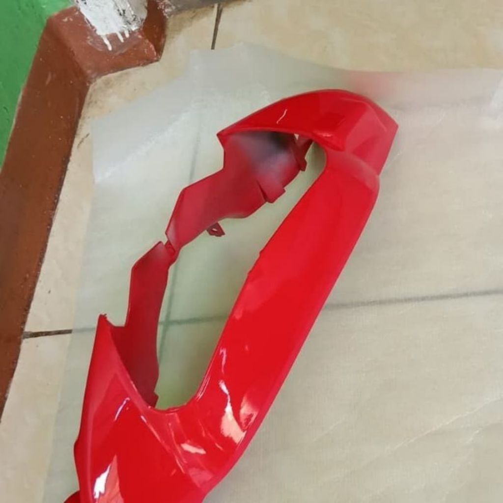 Batok depan mio sporty merah cabe batok lampu depan mio sporty merah cabe