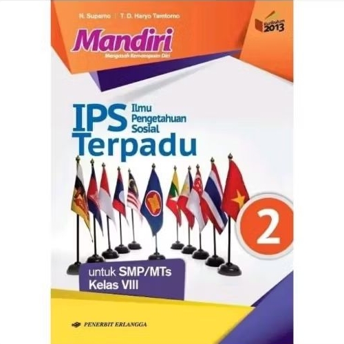 Buku Mandiri IPS SMP/MTs Kelas 8/2/VIII Erlangga